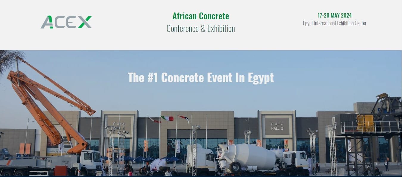 African Concrete Conference & Exhibition ACEX 2024 – Build your booth